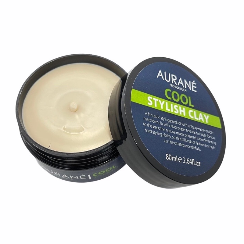 [CHÍNH HÃNG 100%] Sáp Vuốt Tóc Aurane cool stylish clay 80g - Nhập Pháp