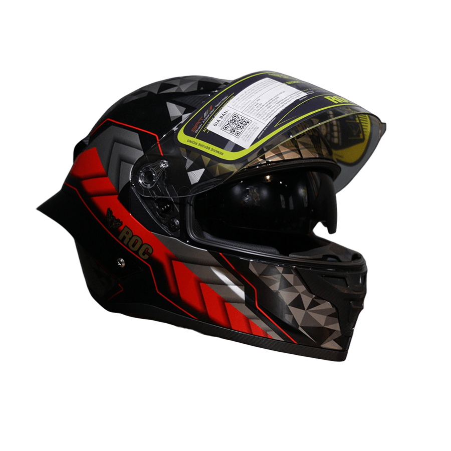 MERKATO ROC Premium Helmet R03 V18-1B Dragster Red helmet premium