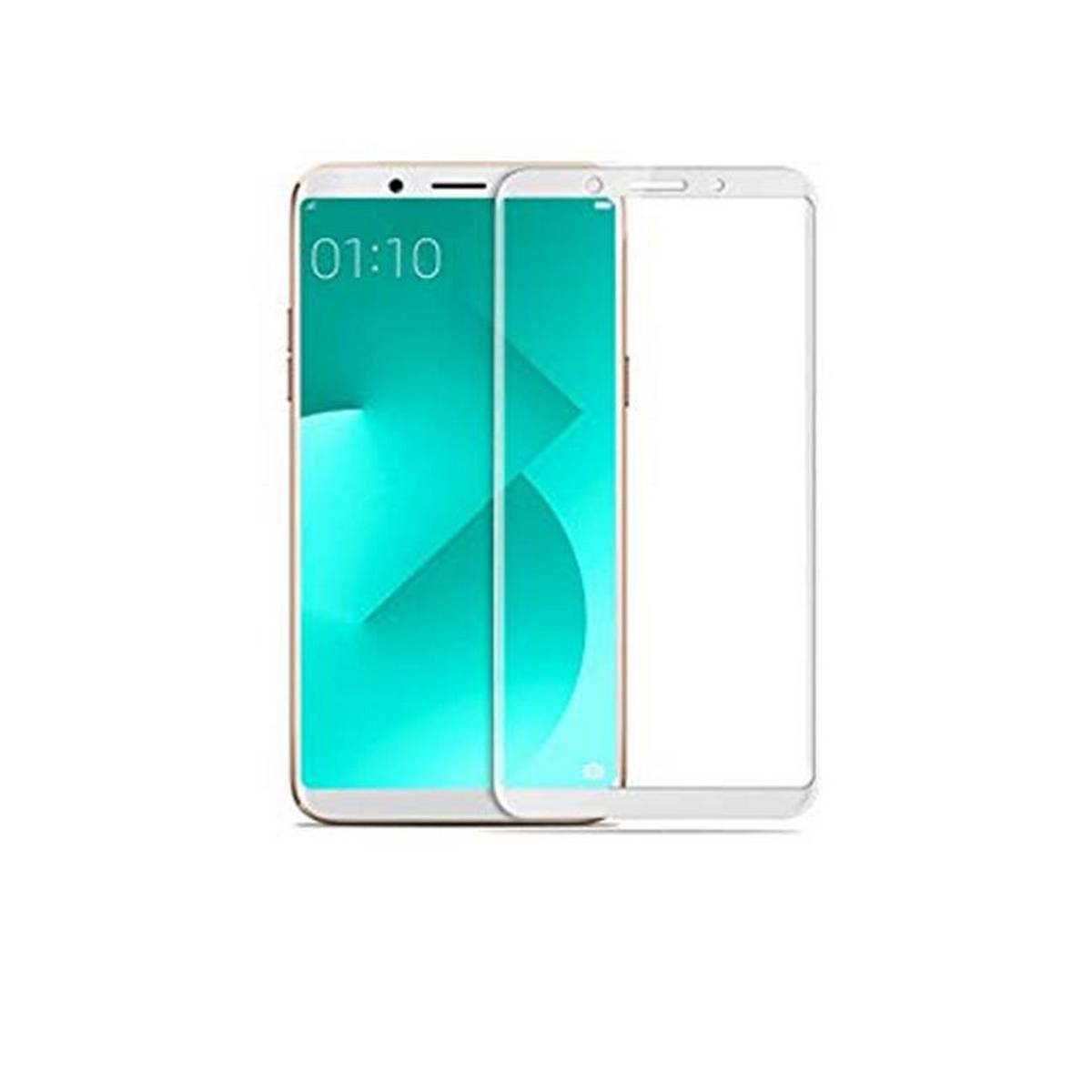 Oppo A83 Full White 9D5D6D10D11D21D Tempered Glass Screen Protector Full Glue Edge To Edge For Oppo A83