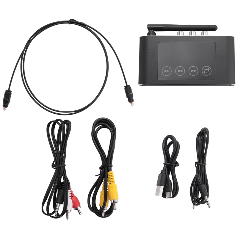 Digital to Analog Audio DAC Converter Optical Coaxial to 3.5MM AUX RCA