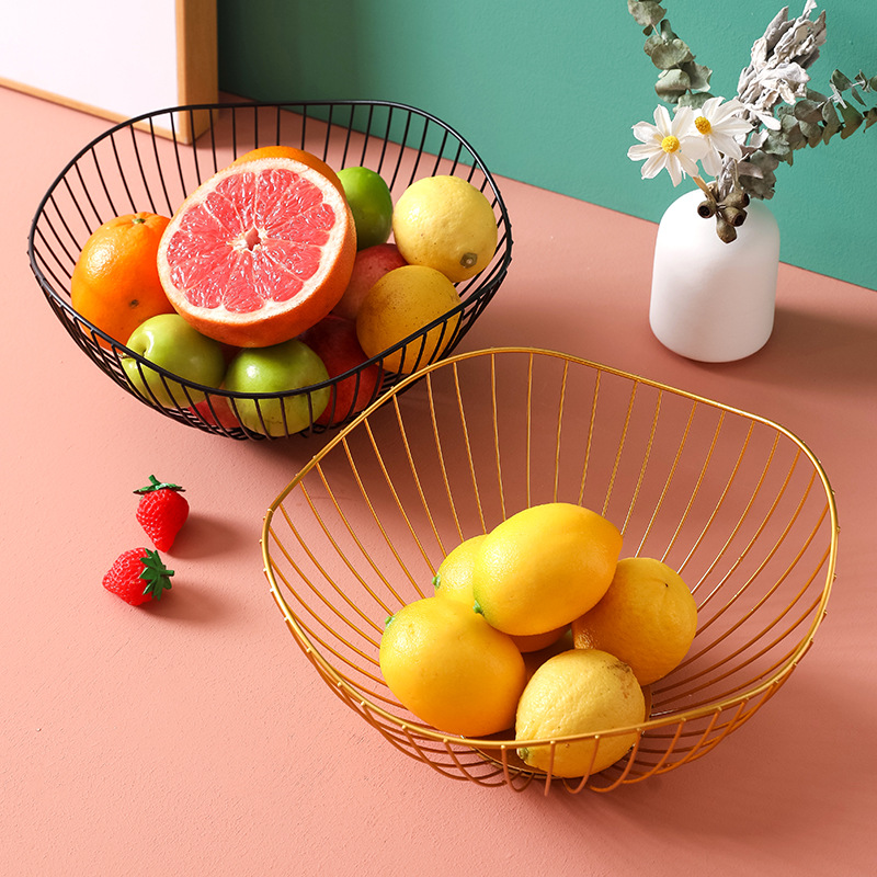 Rổ đựng trái cây  - Rổ kim loại decor