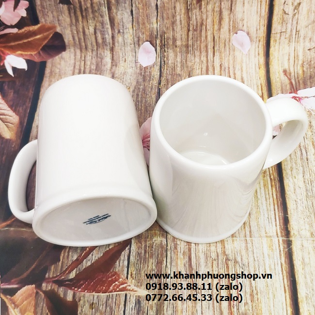 ly sứ trắng Minh Long - ly sứ trắng