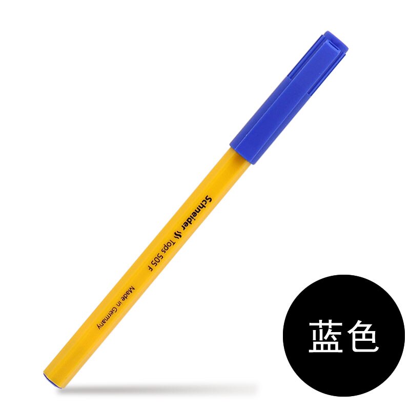 Germany Schneider Ballpoint Pen 505F Waterproof Classic Smooth 0.5Mm Black Red Blue Office Writing Pen