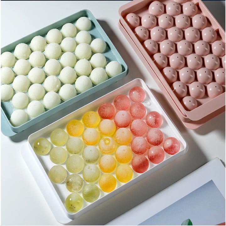 33 convenient round ice cube tray-jelly mold, Agar, jelly, Candy mold 33 convenient