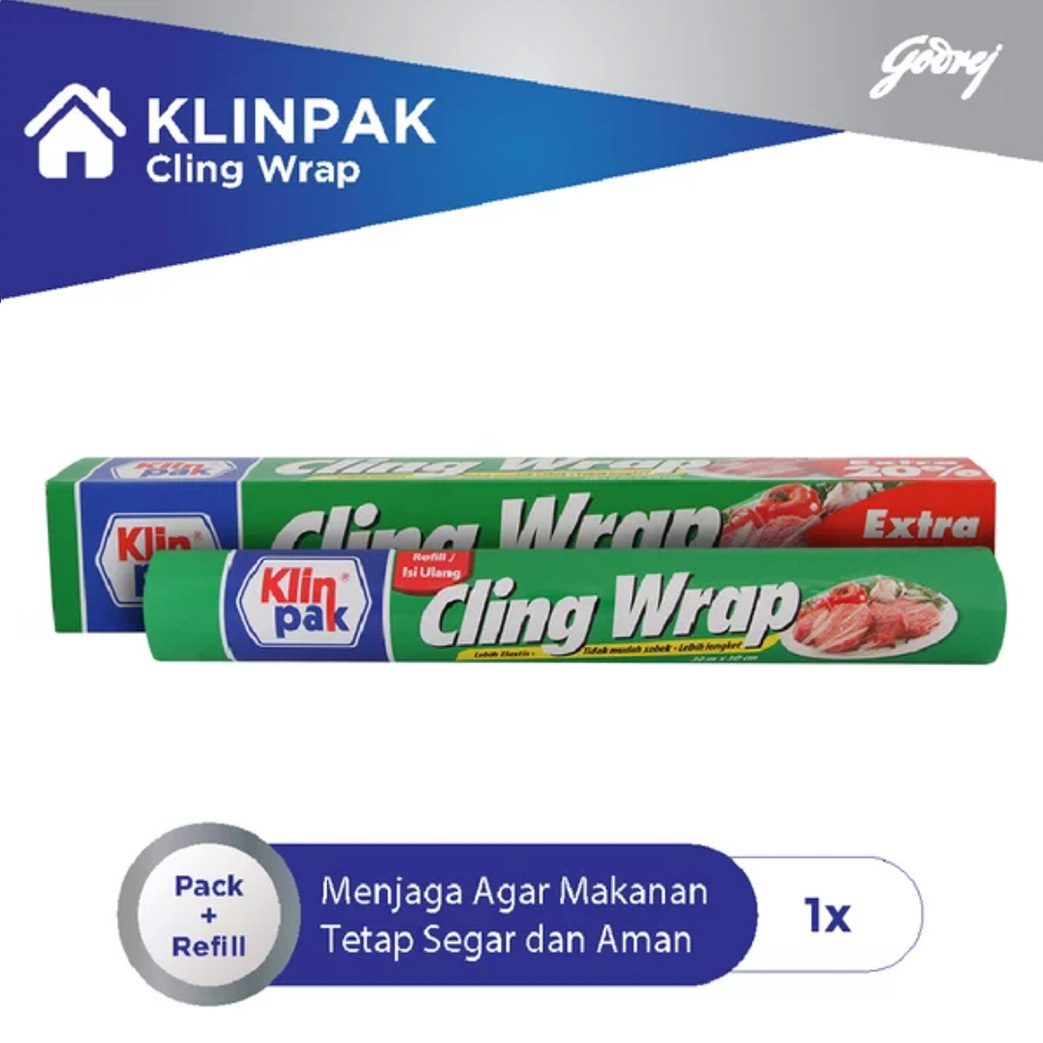 Klinpak Cling Wrap Pack + Refill Lazada Indonesia