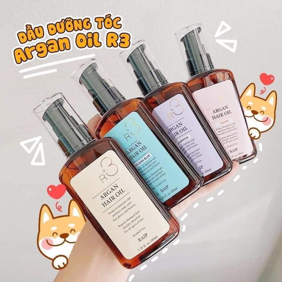 Dầu duõng tóc Argan Raip R3 Hàn Quốc