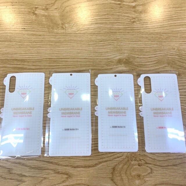 Sỉ_dán dẻo ppf samsung s23 ultra, s22 ultra, s21 ultra,note 10 plus /note 20/ note 20 ultra + tặng gạt dán