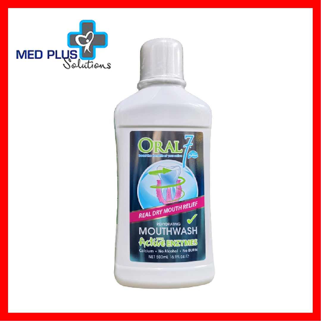 Oral 7 Moisturising Mouthwash 500ml (EXP1/2026) Lazada
