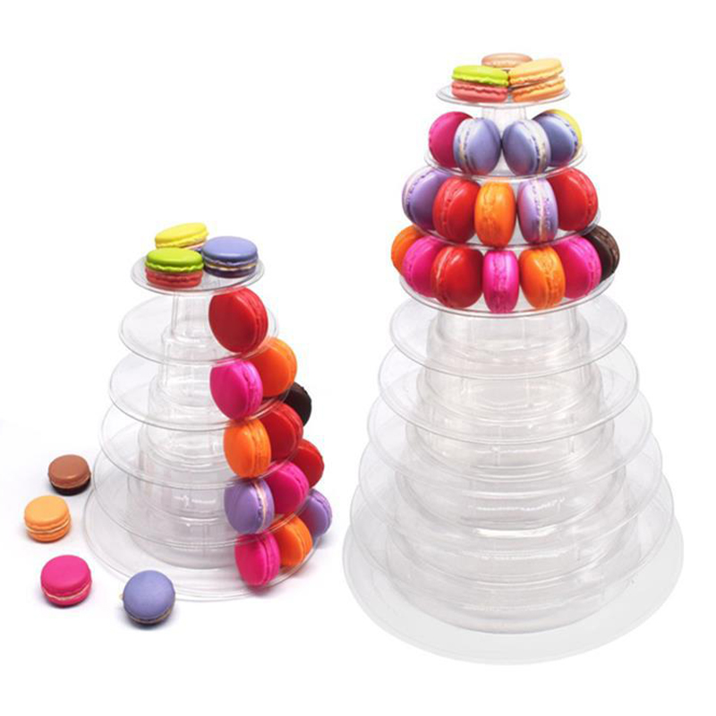 HE🔥 6/10 Tiers Macaron Display Stand Cupcake Tower Rack Cake Stands Cake Tools