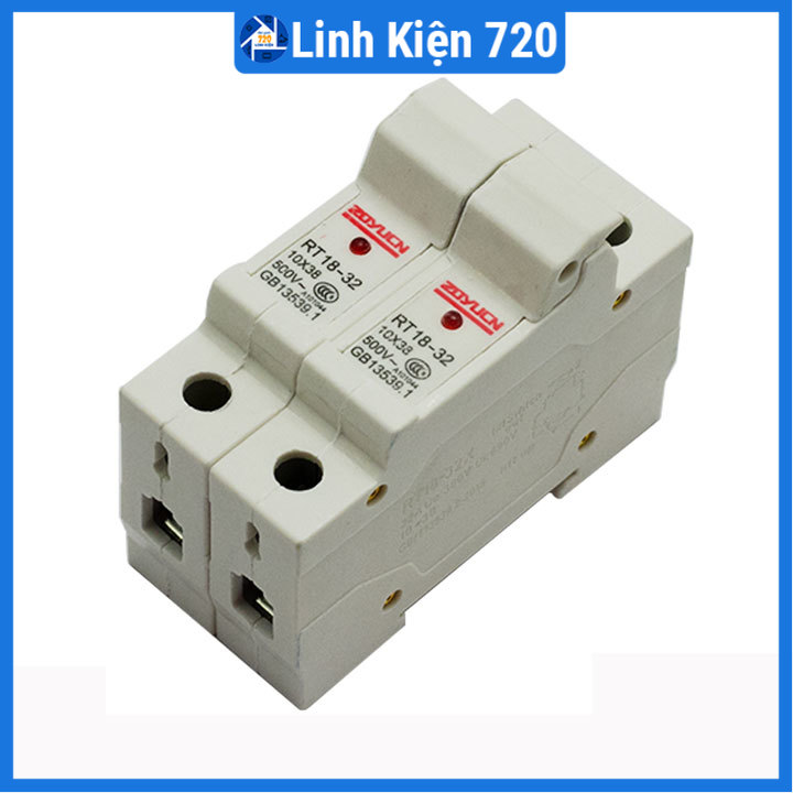 Hộp cầu chì RT18-32(X) 10x38mm