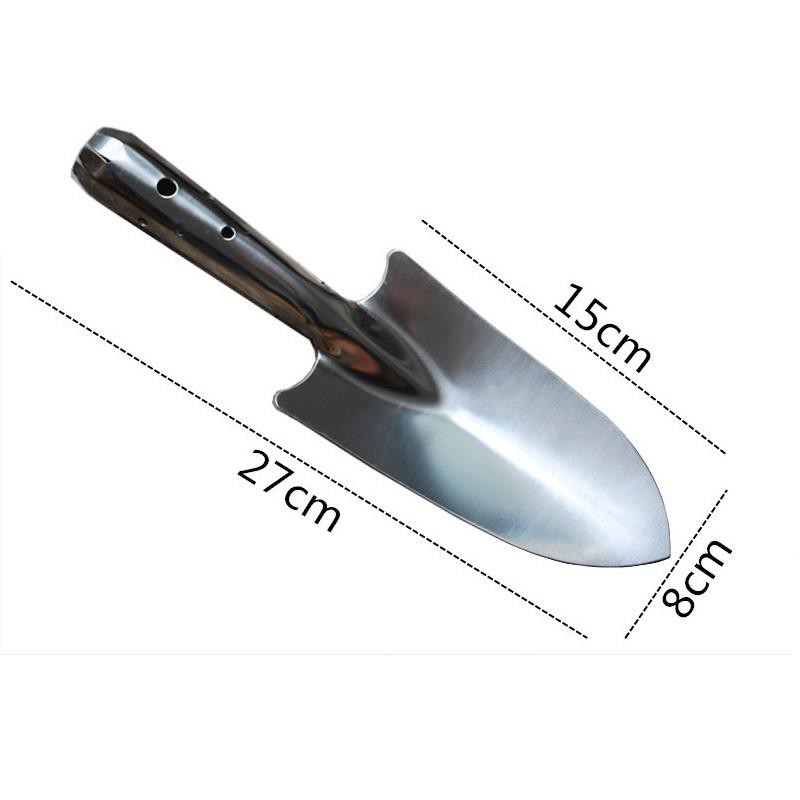 XẺNG LÀM VƯỜN MINI INOX KHÔNG GỈ 27CM