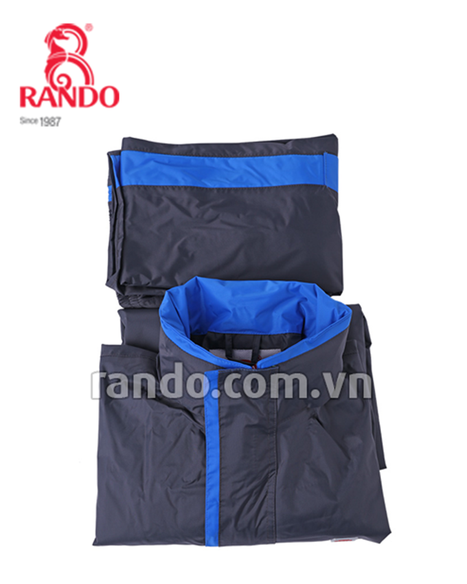 Bộ áo mưa TTTC cho nam Rando size M (Xanh đen)