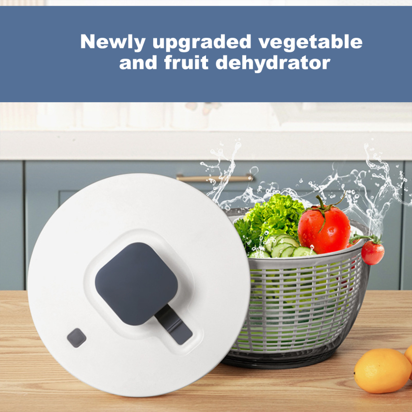 Loại Báo Chí Rau Dehydrator Trái Cây Máy Sấy đồ gia dụng sức chứa lớn Dehydrator phụ kiện nhà bếp Cống Salad Giỏ Tiện Ích
