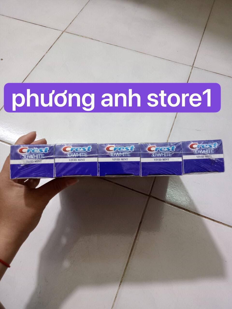 Kem đánh răng crest 3D 158g
