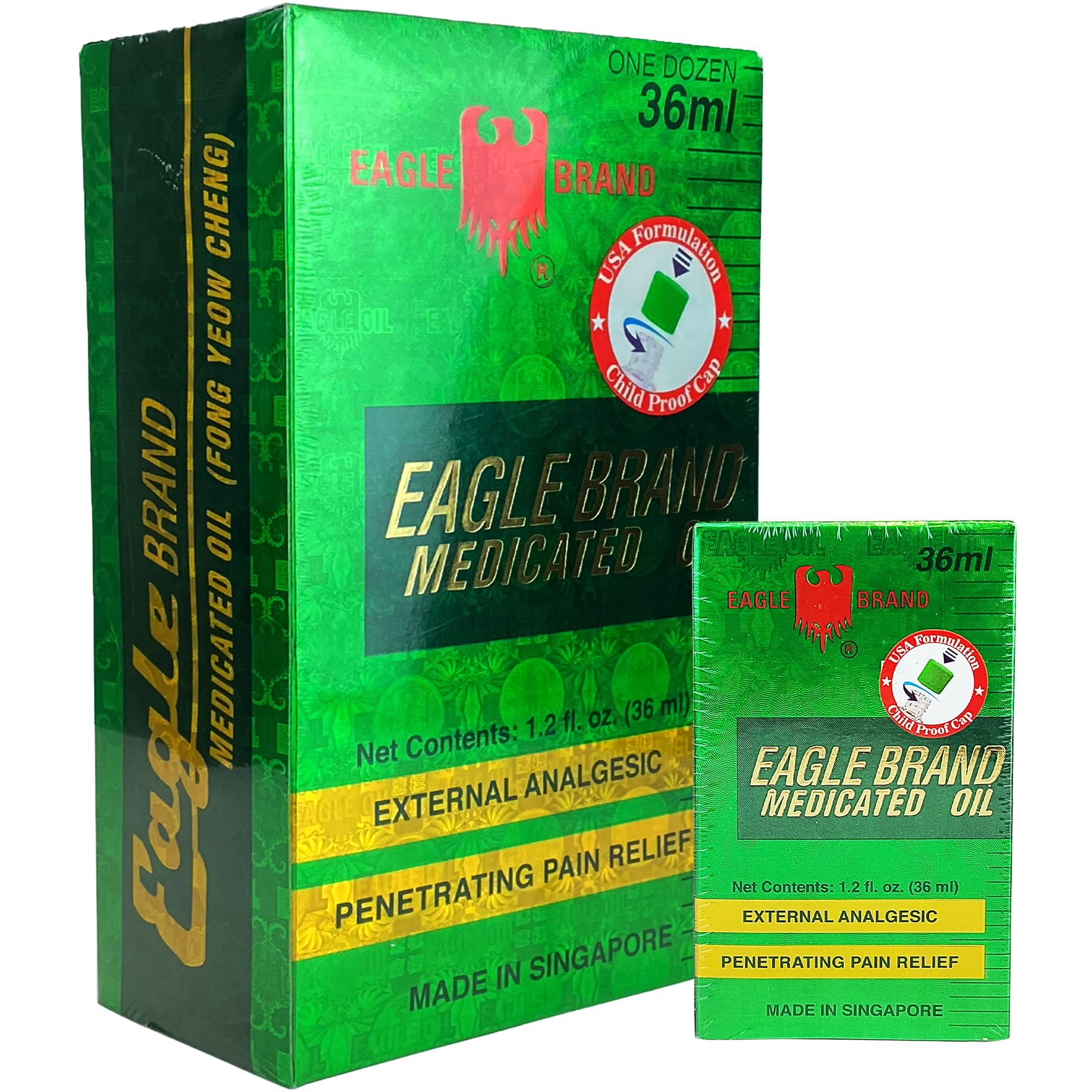 Dầu Gió Xanh 36ml Từ Mỹ - Socola Mỹ