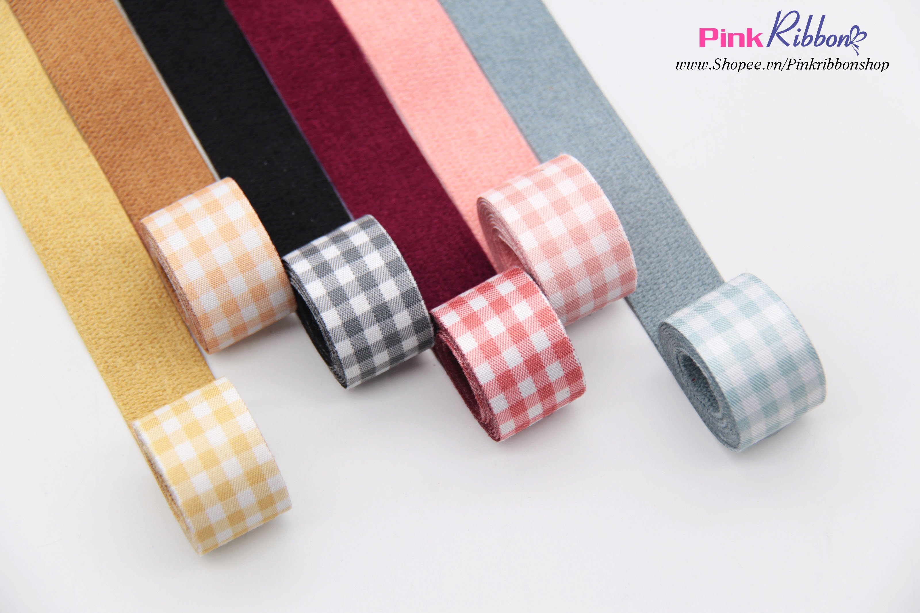 RB thô/dạ kẻ Gingham
