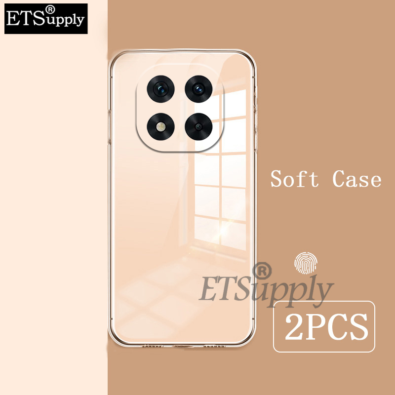 2 Pack Phone case Xiaomi Poco X7 Pro Soft Transparent Full Protection Clear Back Cover Poco X7 Case