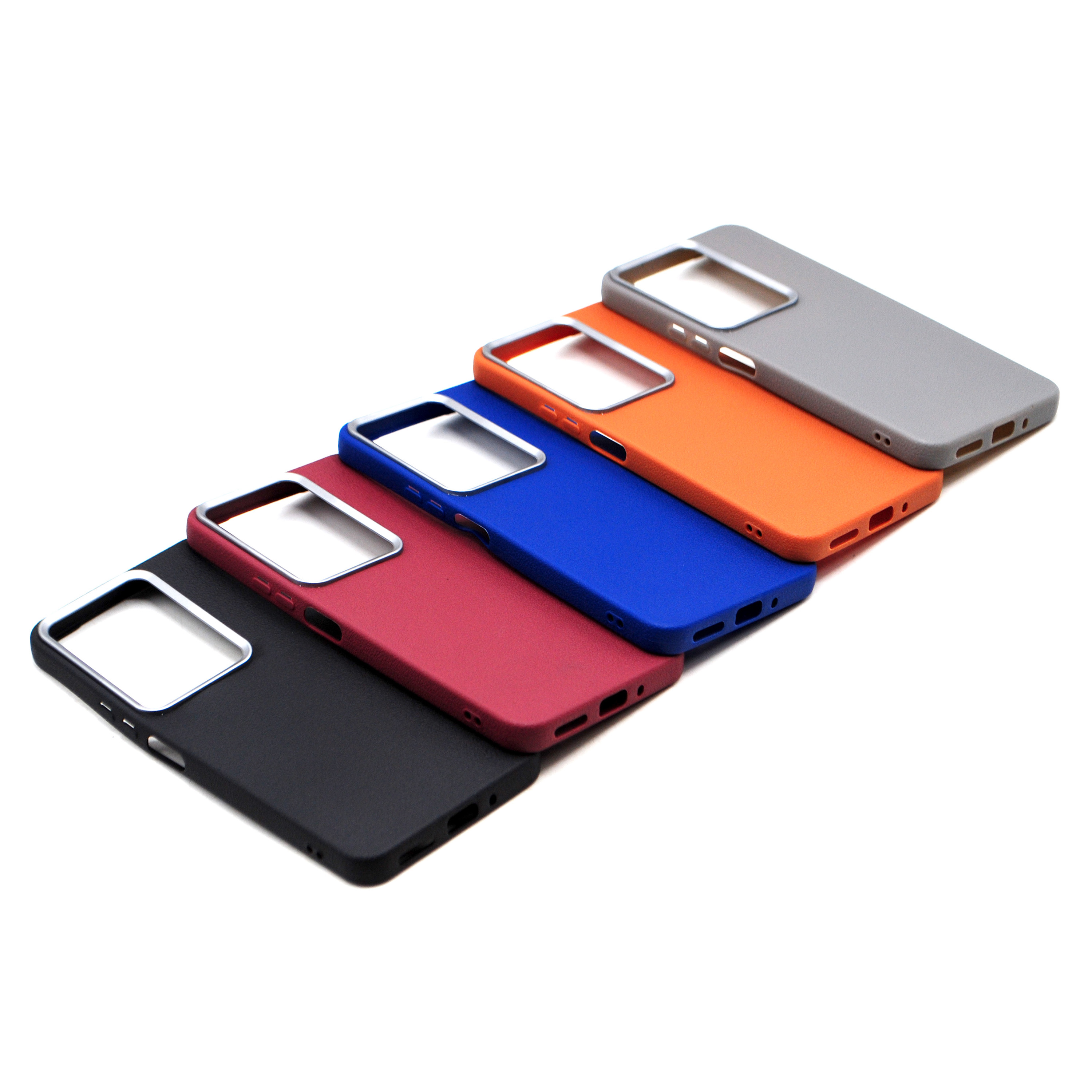 Vivo Y29 Back Cover Soft Ring Leather Texture Case For Y29. 