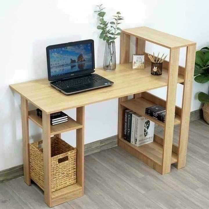 Bàn Học Sinh Kèm Kệ Sách Thông Minh