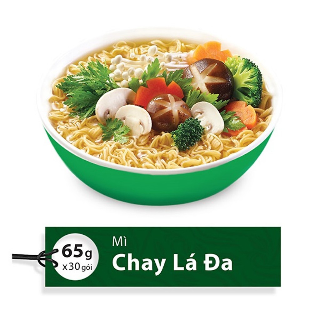 Mì Chay Lá Đa 3 Miền gói 65g ( 1 gói)