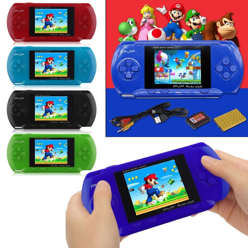 PVP 3000 Handheld Game Player Built-in 89 Games Mini Video Game Console -Option -green-Option -green.