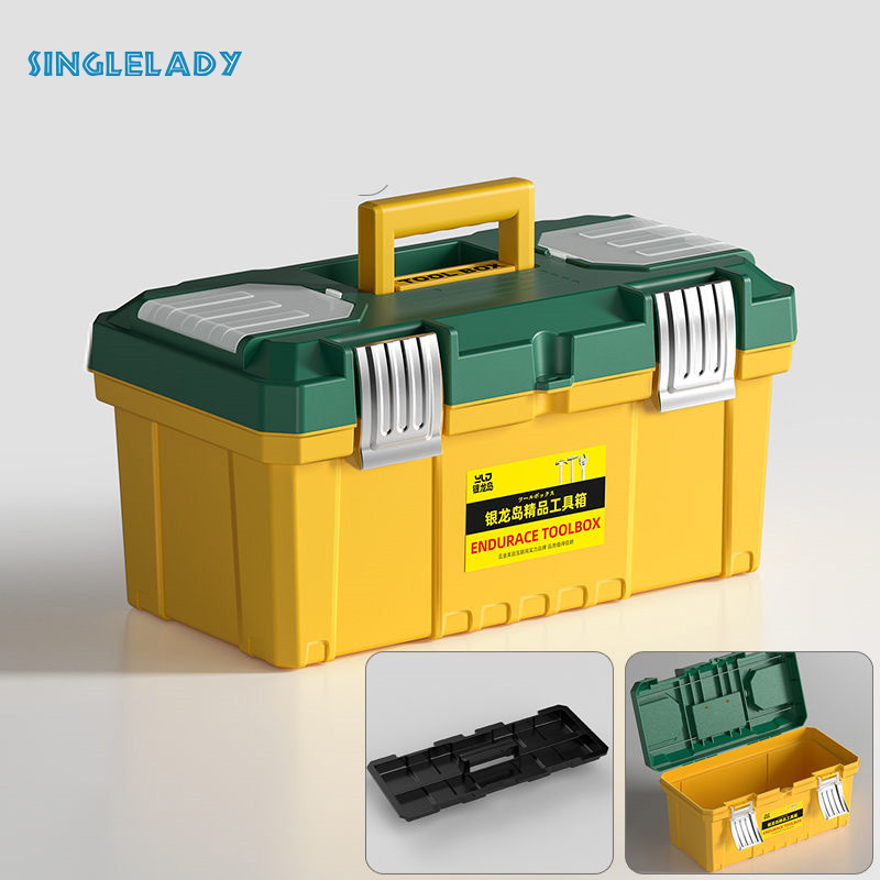 SINGLELADY [Miễn Phí Vận Chuyển]Đảo đa chức năng lưu trữ hộ gia đình hộp công cụ, nhỏ doanh thu lớn hộp, hộp nhựa di động, Hộp dụng cụ cho xe hơi