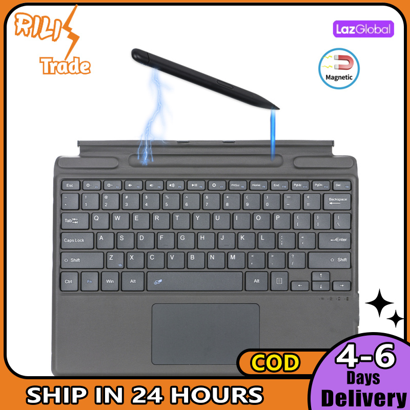 Bluetooth tương thích Bàn phím bên ngoài không dây Bàn phím máy tính bảng tương thích cho Microsoft Surface Pro 8/x
