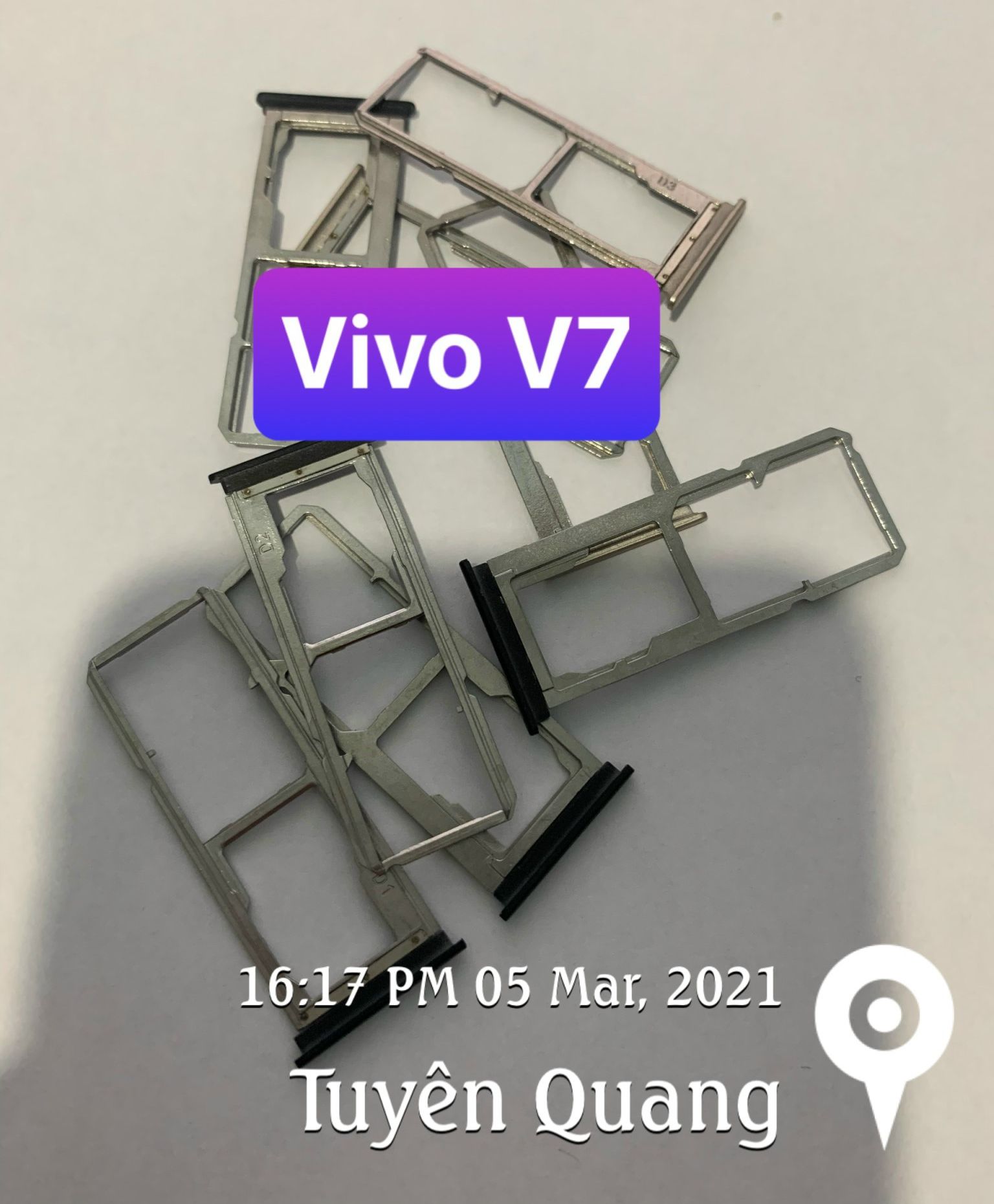 khay sim vivo V7 / V7 plus