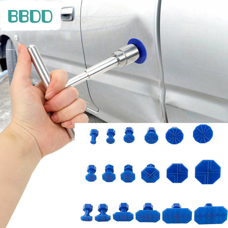 Car dent repair tool, sheet metal free repair short T-pull repair puller