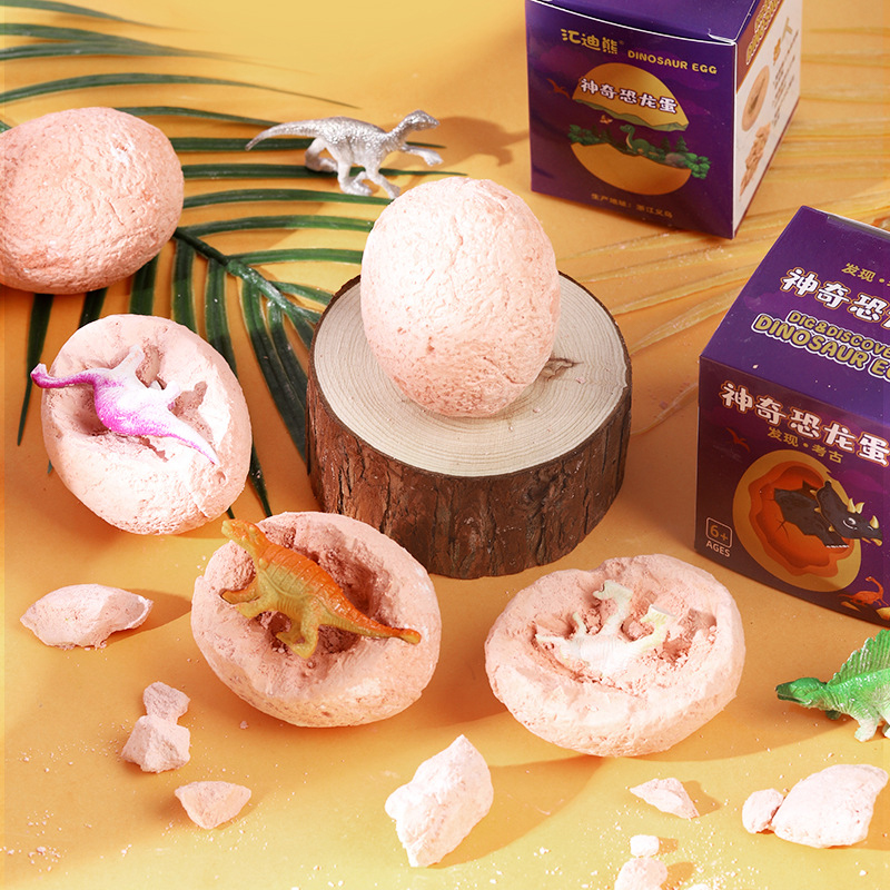 Dinosaur Eggs jurassic Park Tyrannosaurus Model Toys Scientific Mining Archeology Digging Educational Toys For Kid Boy. 