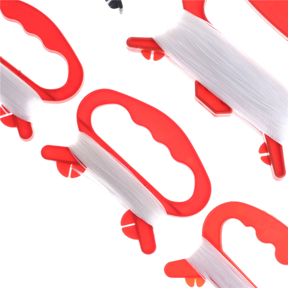Ditur Flying Kite Line String With D Shape Winder Handle Board Outdoor Kite Tools