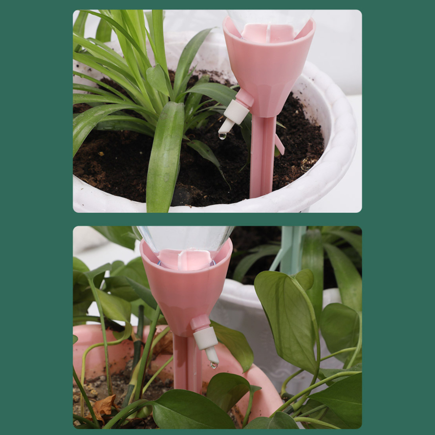 👍 3pcs 👍 Adjustable Drip Irrigation System Indoor Outdoor Potted Plants Automatic Self-flowing Watering Spikes Gardening Tools