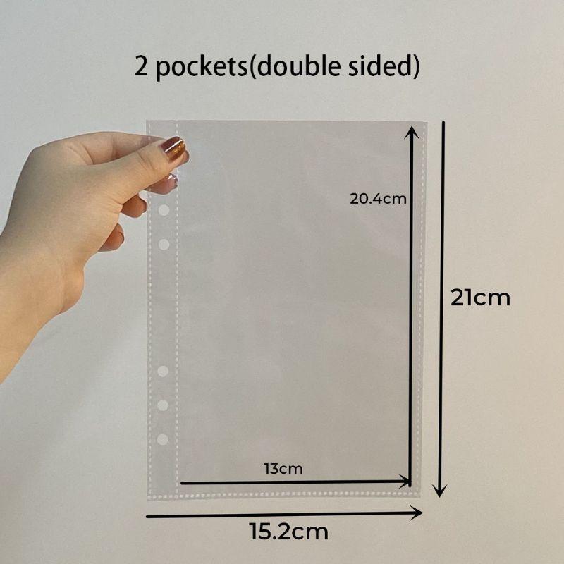 Sleeve A5, A6 đựng ảnh, sleeve dùng cho binder sổ còng