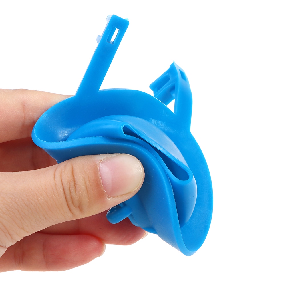 ☢ Toilet Drain Valve Flush Replacement Rubber Flapper Bathroom Tool