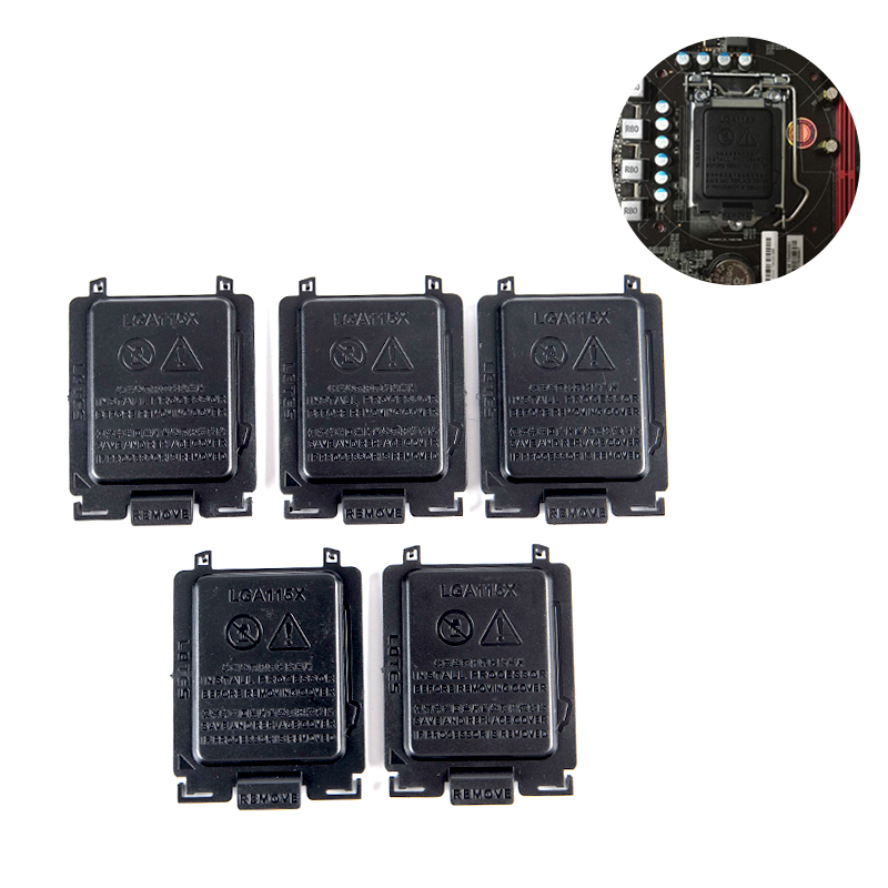 5Pcs Motherboard CPU Socket Protection Shell Cover Pin Cover For LGA115X CPU BOYUAN. 