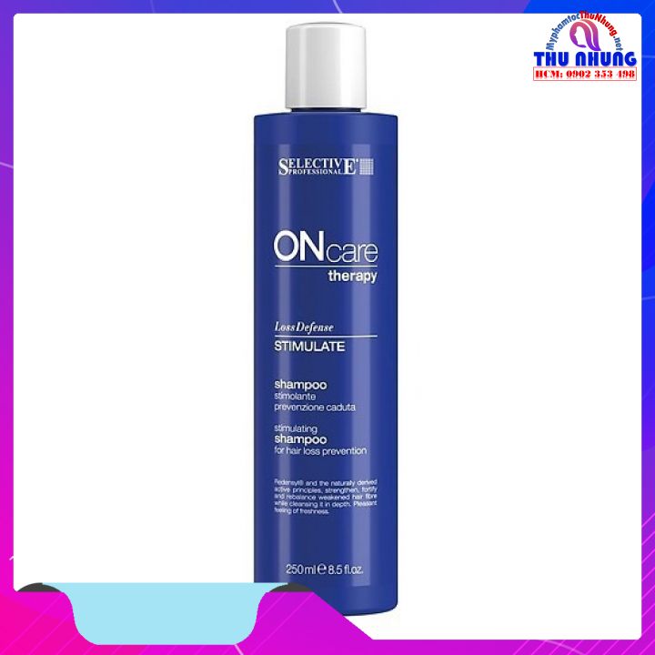 (Tặng mũ trùm) Dầu gội chống rụng tóc Selective Oncare Stimulate shampoo
