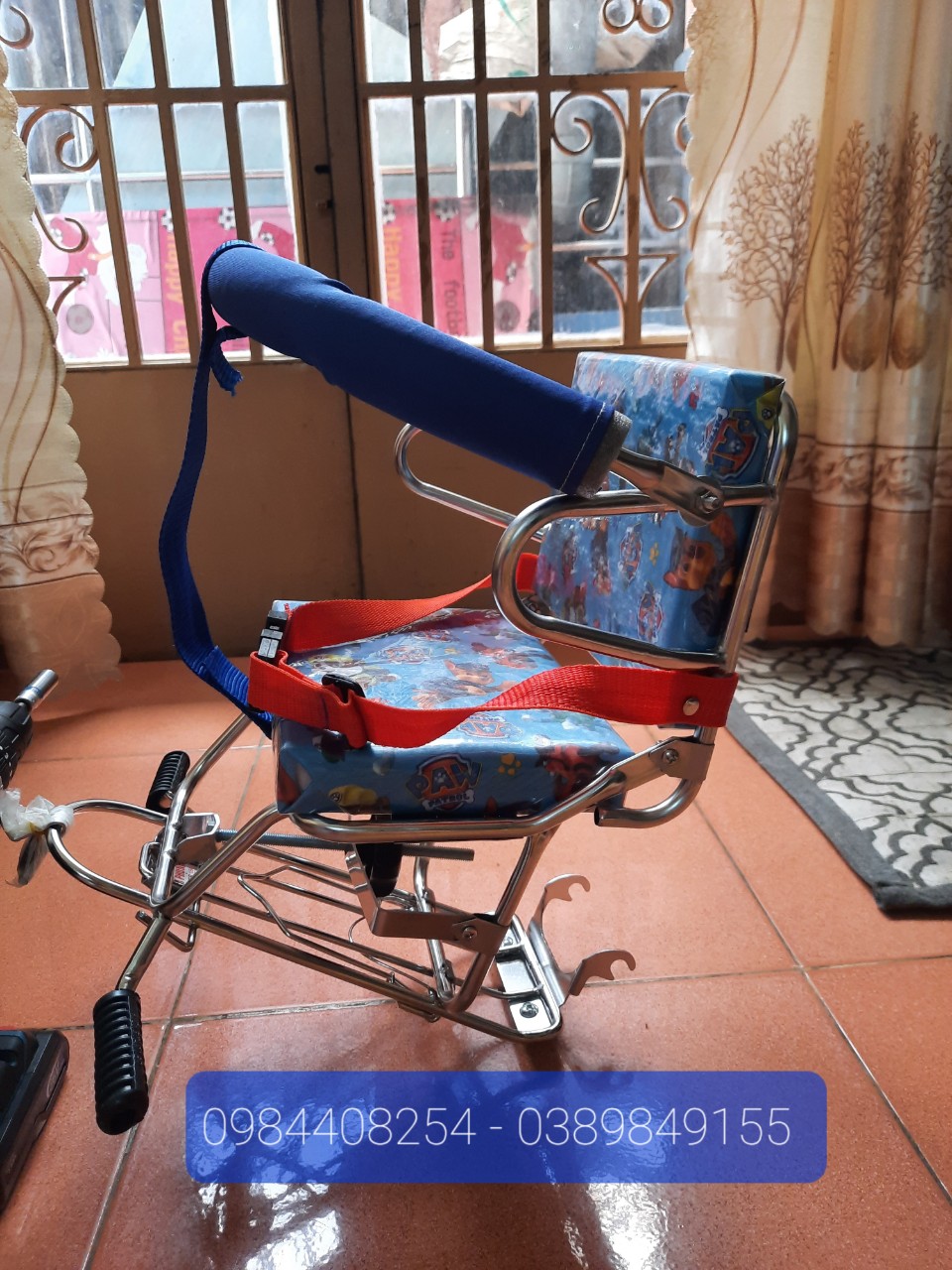 Ghế Ngồi Xe Máy Cho Bé Xe Exciter (135 - 150) , Winner Có Vòng An Toàn(GHẾ KHÔNG KÈM BAGA)