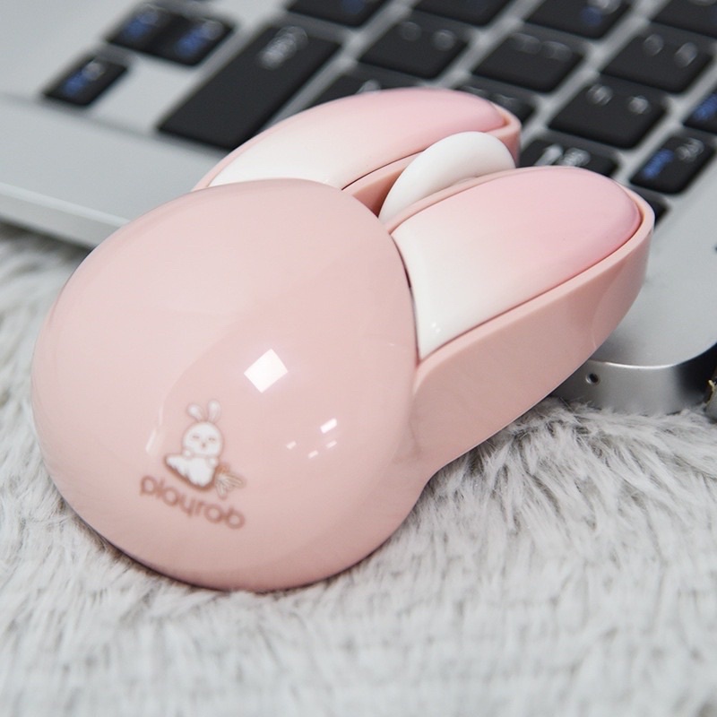 Chuột tai thỏ không dây Bluetooth dễ thương