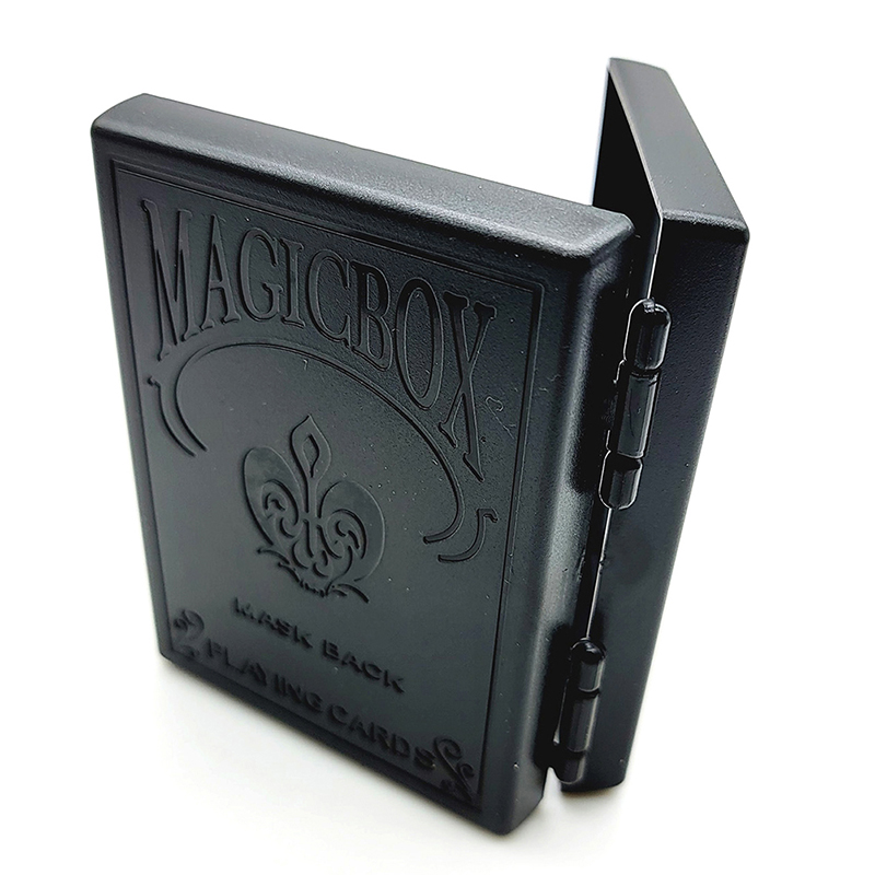 Magic Box Magic Trick Surprise Restore Box Magic Black Plastic Box Magic Tricks Props For ...