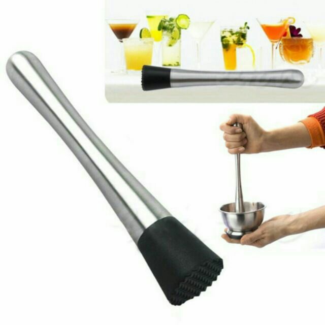 Chày dầm pha chế bar muddler các size dụng cụ pha chế