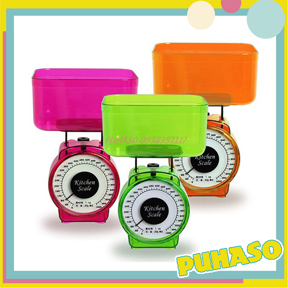 Cân Nhà Bếp Mini Hàng Nhật, Cân Tiểu Ly Nhà Bếp (Giao Màu Ngẫu Nhiên)