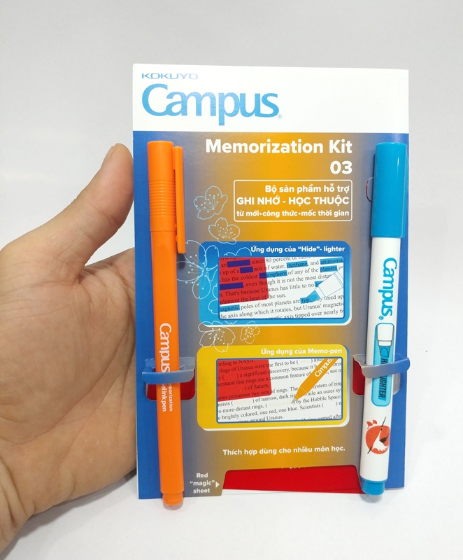 Bộ sản phẩm ghi nhớ Campus Memorization Kit MMK-03
