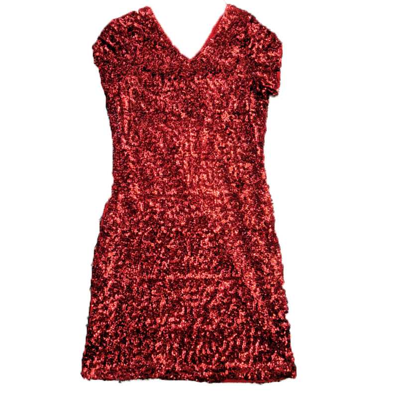 ĐầM Dạ HộI Dự TiệC Đầm sequin cổ chữ V ryrystyle
