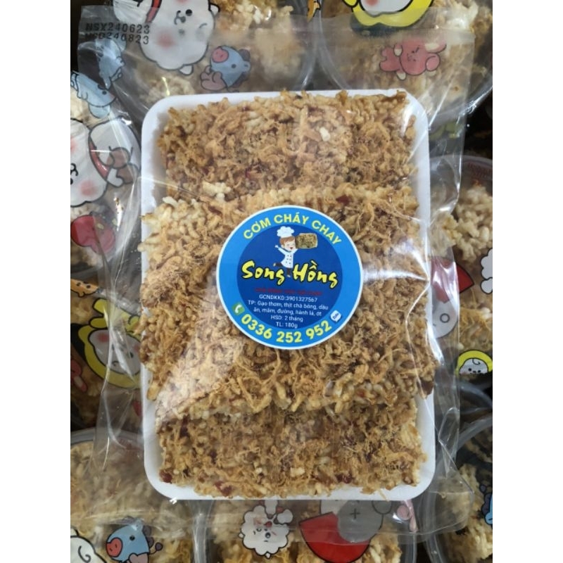 Combo 3 Bịch Cơm Cháy Nấm Song Hồng