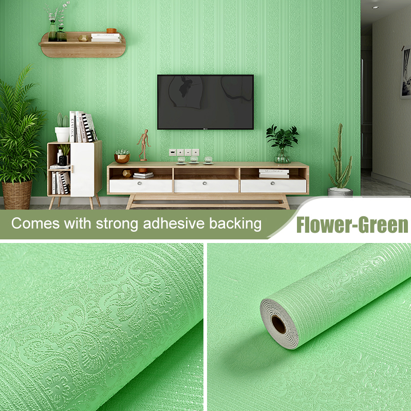 linen wallpaper foam 50cmx2.8m linen wallpaper sticker waterproof linen