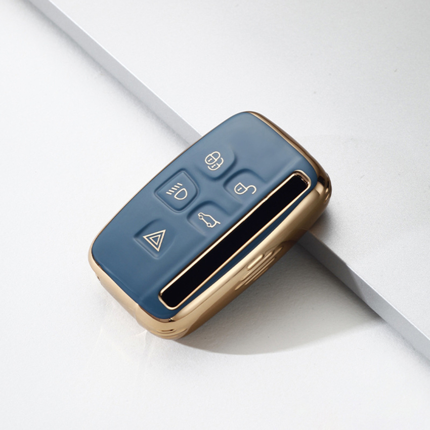 TPU Car Remote Key Case Cover Shell For Land Rover Range Rover Discovery Evoque Sport Velar For Jaguar XE E-Pace Accessories