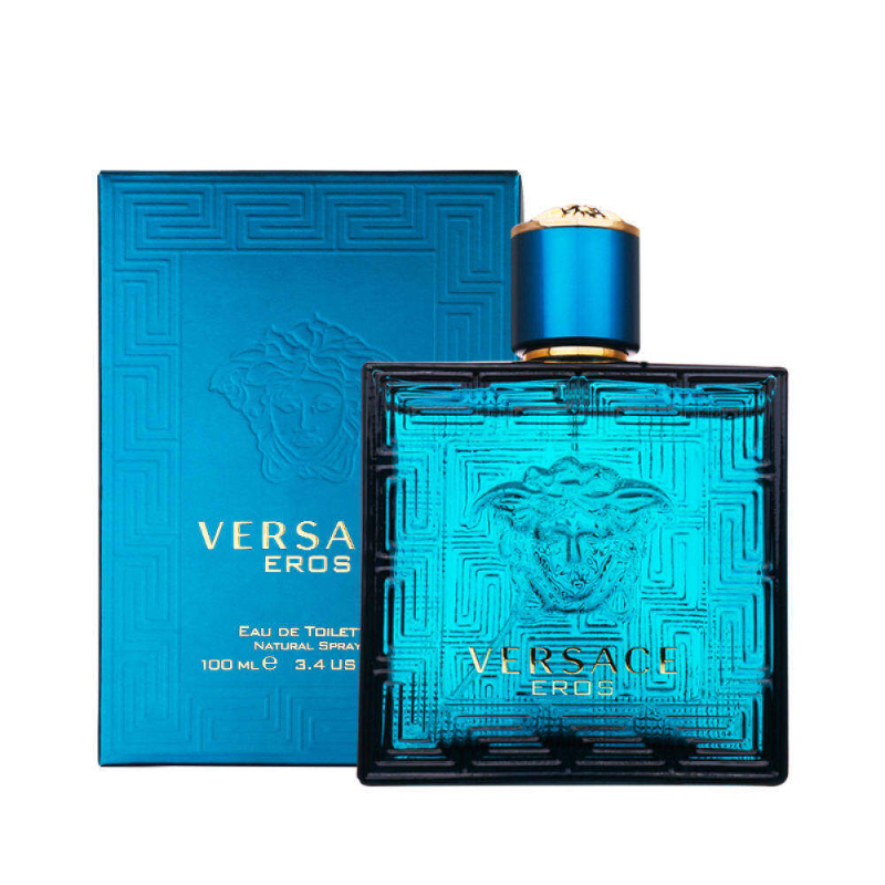 【HOT SALE】Versace Eros EDT 100ML Perfume for Men Wooden Perfume for Men