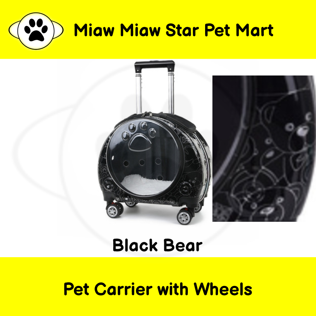 Pet Carrier with Wheels Pet Backpack Pet Luggage Pet Bag Ready Stock