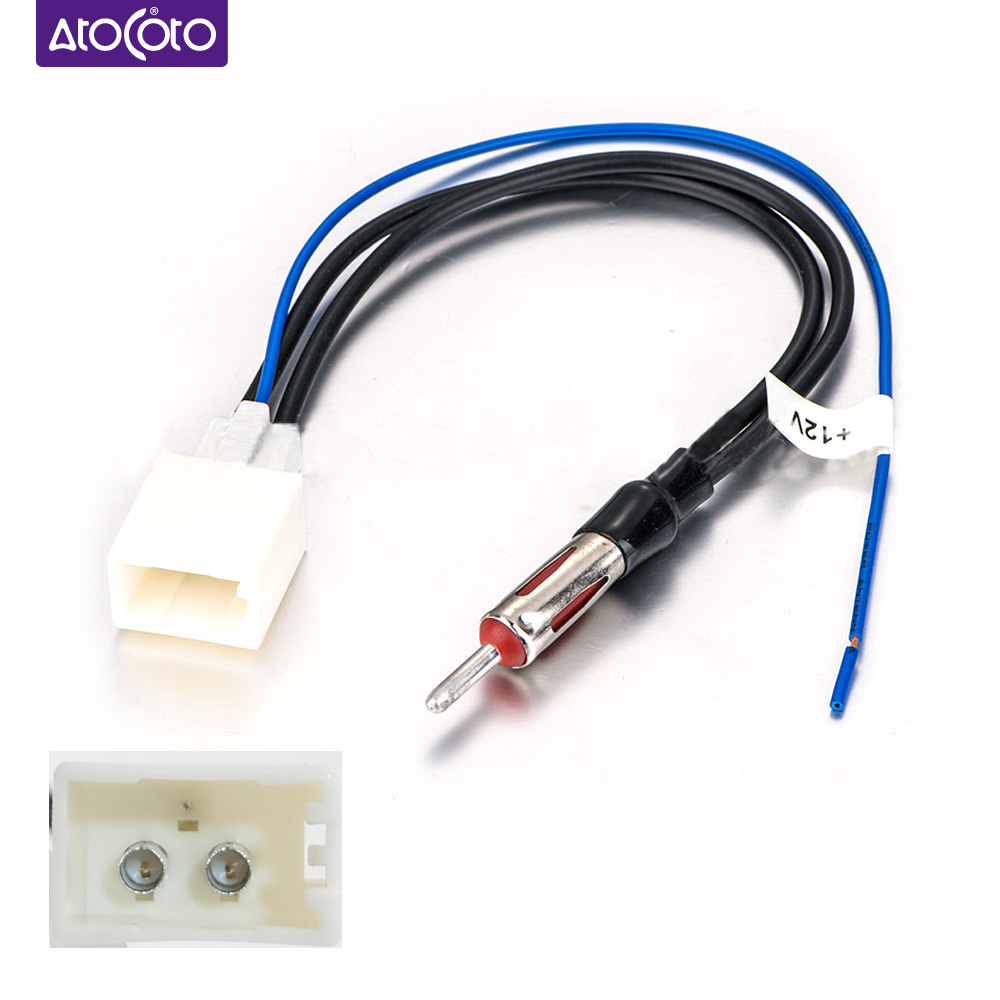 Sound way 1 DIN Radiopaneel Autoradio, Antenne Adapter, ISO