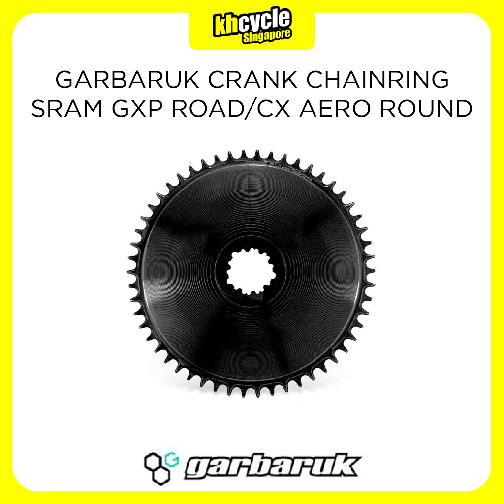 garbaruk sram axs aero GARBARUK Crank Chainring SRAM GXP ROAD/CX Aero Round Lazada